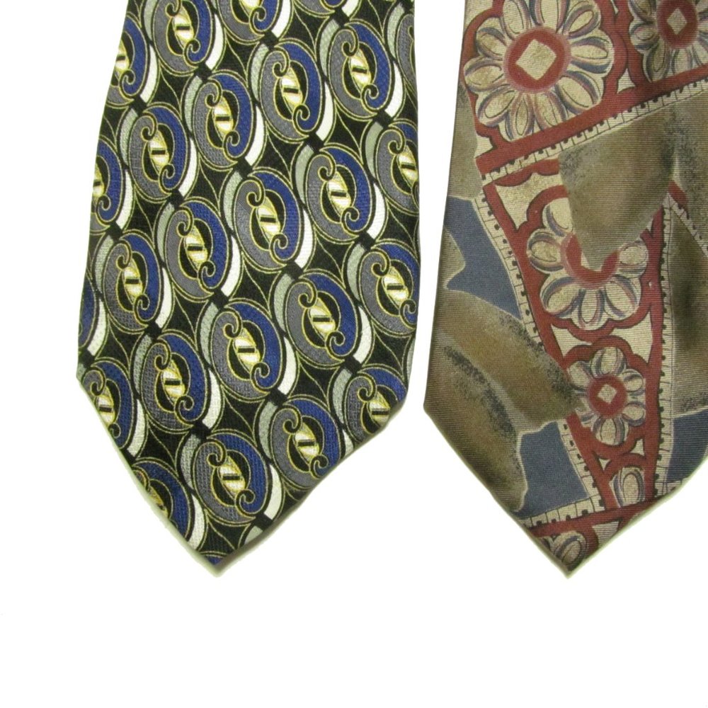 Bundle 2 Men's Silk Ties Pavia JSAEO